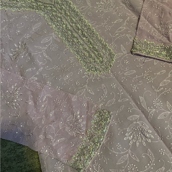 Women’s brand new Indian desi Pakistani outfit size small traditional 3 piece - Picture 12 of 12